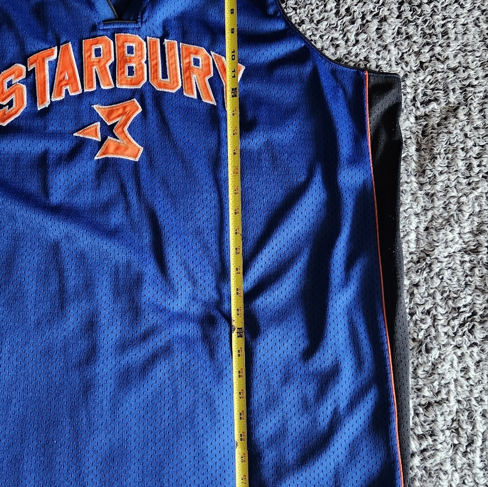 Vintage Stephon Marbury Starbury Blue Jersey Men Size 3XL - Picture 4 of 9